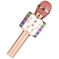 thumbnail image 1 of Microphone de Karaoké Micro de Karaoké Sans Fil Haut-Parleur Machine de Karaoké avec Lumière LED, 1 of 10