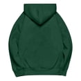 thumbnail image 4 of IMENGL Oversized Winter cotton hooded pullover sweatshirt, Green 4XL, Size M-5XL, 4 of 5