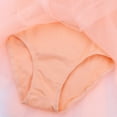 thumbnail image 4 of Jizyo Robe de Danse Lyrique à Sequins pour Filles Robe Tutu de Ballet Dos Croisé Justaucorps de Gym une Pièce Tenues de Danse Orange G, 4 of 7