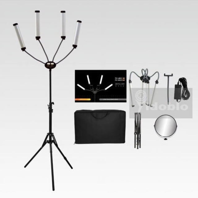 Yidoblo 80W 360° Adjustable Video LED Lights Four Arms Fill Lighting for Photography