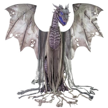 Seasonal Visions MR124527 Accessoire Dragon d'Hiver Animé de 7 Pi