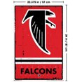 thumbnail image 2 of NFL Atlanta Falcons - Retro Logo 15 Wall Poster, 22.375" x 34", 2 of 4