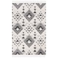 thumbnail image 4 of Safavieh Moroccan Tassel Shag Larry Moroccan Geometric Area Rug, 4 of 6