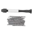 thumbnail image 3 of Manual Drills Kit, Hand Drill Bits Set Light Weight Wear   For Rubber, 3 of 8