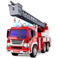 thumbnail image 1 of Fire Engine Toy ,Fire Truck Toy ,Inertial Cars ,Emergency Rescue Truck with Lights and Sounds，Educational, 1 of 7
