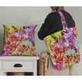 thumbnail image 5 of Soimoi Pink Cotton Duck Fabric Colorful Butterfly Decor Fabric Printed Yard 42 Inch Wide, 5 of 5