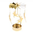 thumbnail image 1 of jifeng Votive Candle Holder Tea Light Lantern Rotating Candlestick 5inch Elf, 1 of 9