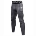 thumbnail image 1 of LANBAOSI Men Compression Pants Athletic Sport Base Layer Male Quick Dry Sport Gym Leggings Tights with Phone Pocket Size Medium, 1 of 6