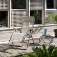 thumbnail image 3 of Lafuma Futura Zero Gravity Outdoor Steel Framed Lawn Recliner Chair, Seigle Grey, 3 of 9