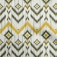 thumbnail image 1 of oneOone Silk Tabby Lime Green Fabric Asian Ikat Craft Projects Decor Fabric Printed By The Yard 42 Inch Wide, 1 of 4