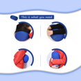 thumbnail image 2 of Noref Micro Mini Microbead Back Cushion Roll Throw Pillow Travel Home Sleep Neck Support Comfortable, travel neck support, back cushion, 2 of 6