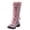 Purple, variant on Women's Snow Boots High S Snow for Women Snow Zipper Retro Warm Booties Womens Wide Snow Women Snow Boot Round Toe Heels Shoes Rain Snow for Women with Zipper Women Snow Boots3w Hairball