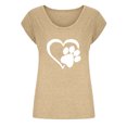 thumbnail image 4 of Birdeem T-Shirts à Col en V pour Femmes Mode Confortable Blouses Féminines Hauts, 4 of 6