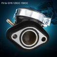 thumbnail image 3 of Intake Manifold Boot, Carburetor Boot Joint Exquisite Workmanship Oil Resistant Stable Durable High Reliability  For GY6 125CC 150CC, 3 of 8