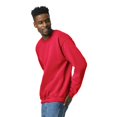 thumbnail image 2 of Gildan Men's Fleece Crewneck Sweatshirt, Red Large, 2 of 6