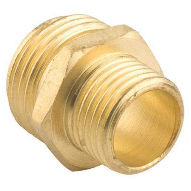 Fiskars 7MH5MP 0.75 in. NH x 0.50 in. NPT Double Male Connector
