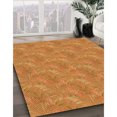 thumbnail image 3 of Ahgly Company Tapis d'Intérieur Rectangulaire Transitionnel Orange Rouge Orange Lavable à la Machine, 3 Pieds x 5 Pieds, 3 of 7