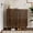 Walnut, variant on Semiocthome 4 Tiers Shoe Storage Cabinet for Hallway, 2-Door, 16 Pairs Shoe Rack Organizer, Walnut