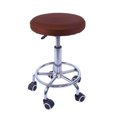 thumbnail image 2 of pitrice Elastic Bar Stool Covers Round Chair Seat Cover Cushion Slip Covers Coffee, 2 of 6