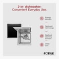 thumbnail image 2 of Fotile 2-in-1 Top Load Dishwasher Produce Cleaner with Compact Design & HydroJet, 2 of 5
