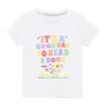 thumbnail image 2 of Birdeem Chemises pour Enfants T-Shirt Graphique à Manches Courtes Col Rond Crop Top pour Filles et Garçons de 3 à 14 Ans T-Shirt Tee, 2 of 12