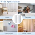 thumbnail image 4 of QUTETN 18 Pcs Shower Magnets for Curtain Liner  Magnetic Shower Curtain Weights  Shower Curtain Magnets Weights  Shower Curtain Weights Bottom  Weights for Outdoor Curtains Flag Tableclot, 4 of 7