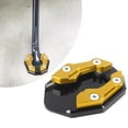 thumbnail image 4 of Wzzjkit Motorcycle Foot Support Pad Aluminum Alloy Pedal Motorcycle Bike Side Support Frame Seat Cushion, 4 of 6