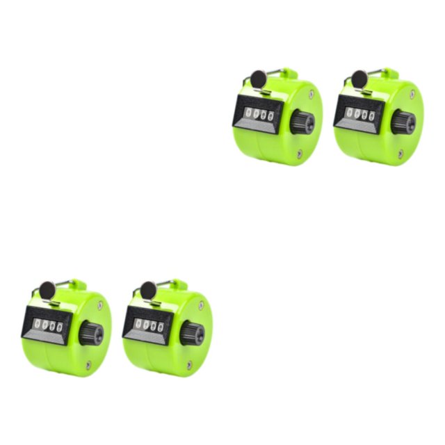 mmirethe 2pack/lot Manual And Accurate Counting Unisex Hand Tally With Materials Green 2Set
