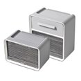 thumbnail image 1 of Bathroom Tissue Box Dispenser, Waterproof Toilet Paper Holder Smart Storage PP Easy Changing  for Hotel Blue,Grey, 1 of 8