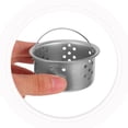 thumbnail image 3 of EIGTHTAIL 3 Pcs Garbage Disposal Plug Drain Hair Catcher Sink Dish Drainer Silver, 3 of 8