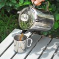 thumbnail image 4 of Cafetière en Acier Inoxydable pour Camping, Tasse à Café, Percolateur 9 Tasses, 4 of 8