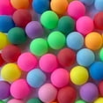 thumbnail image 3 of Shakable Activity And Craft Table Tennis Set 4cm Colored Raffle Multiple Selection 100 Pieces White 30/50pcs Colored Package PongBalls 1.6inch Table Tennis For Game Arts Pet Toys Party Decorations for, 3 of 3