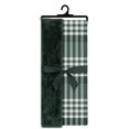 thumbnail image 1 of Printed Faux Fur Throw Dark Green, 1 of 1