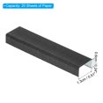 thumbnail image 2 of Unique Bargains Staples for Stapler, 6 Pack(1000Pcs Staples Per Pack) 26/6 Standard 1/4 Inch Length Staples Jam Free Black, 2 of 7
