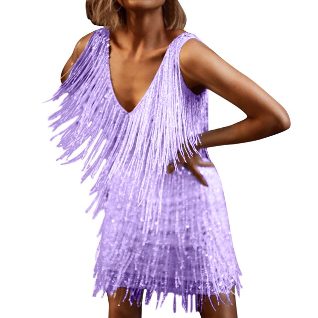 Ketyyh-chn99 Robes de Soirée pour Femmes Robe de Mariage Robe de Soirée Maxi Élégante Taille Haute Robe de Fête de Mariage Robe Longue Violet,P