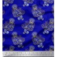 thumbnail image 1 of Soimoi Rayon Fabric Artistic Paisley Decor Fabric Printed Yard 42 Inch Wide, 1 of 3