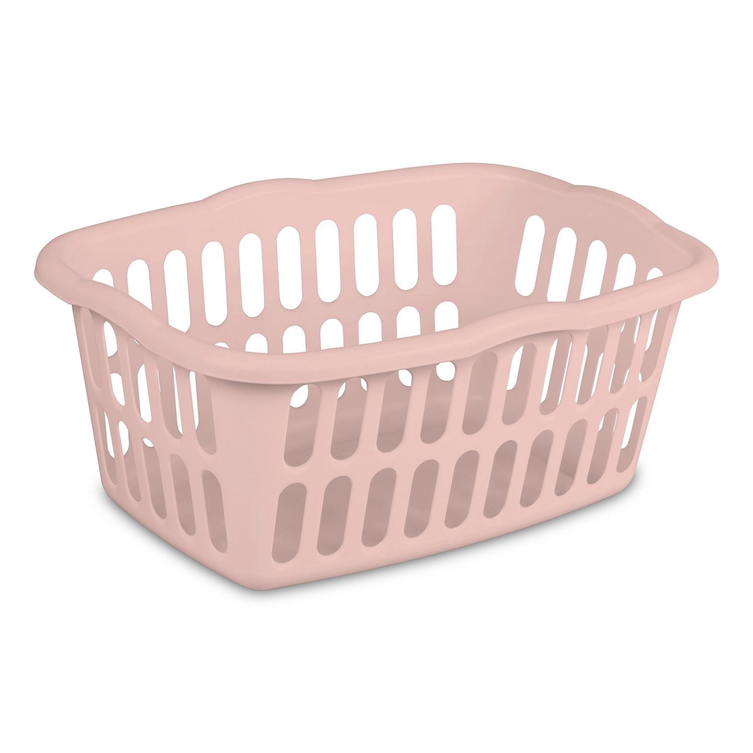 Sterilite Panier à Linge Rectangulaire 53 L Rose