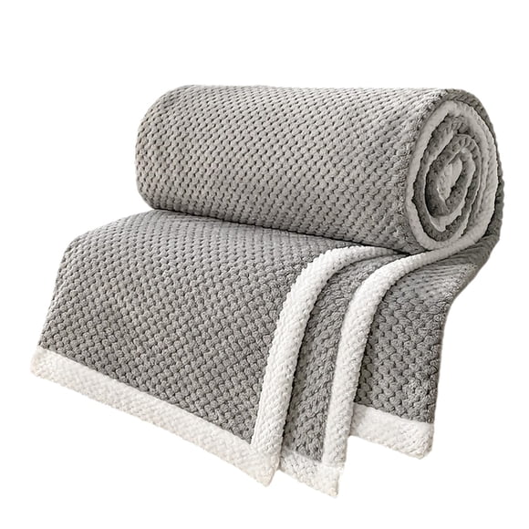 Liquidation Aujourd'hui Couverture Jetée en Flanelle Douce et Confortable pour Adultes Ados Enfants pour Canapé Sofa Lit Bureau Couvertures Peluche Super Douces Couverture Légère Chaude Couvertures Froides pour Dormir