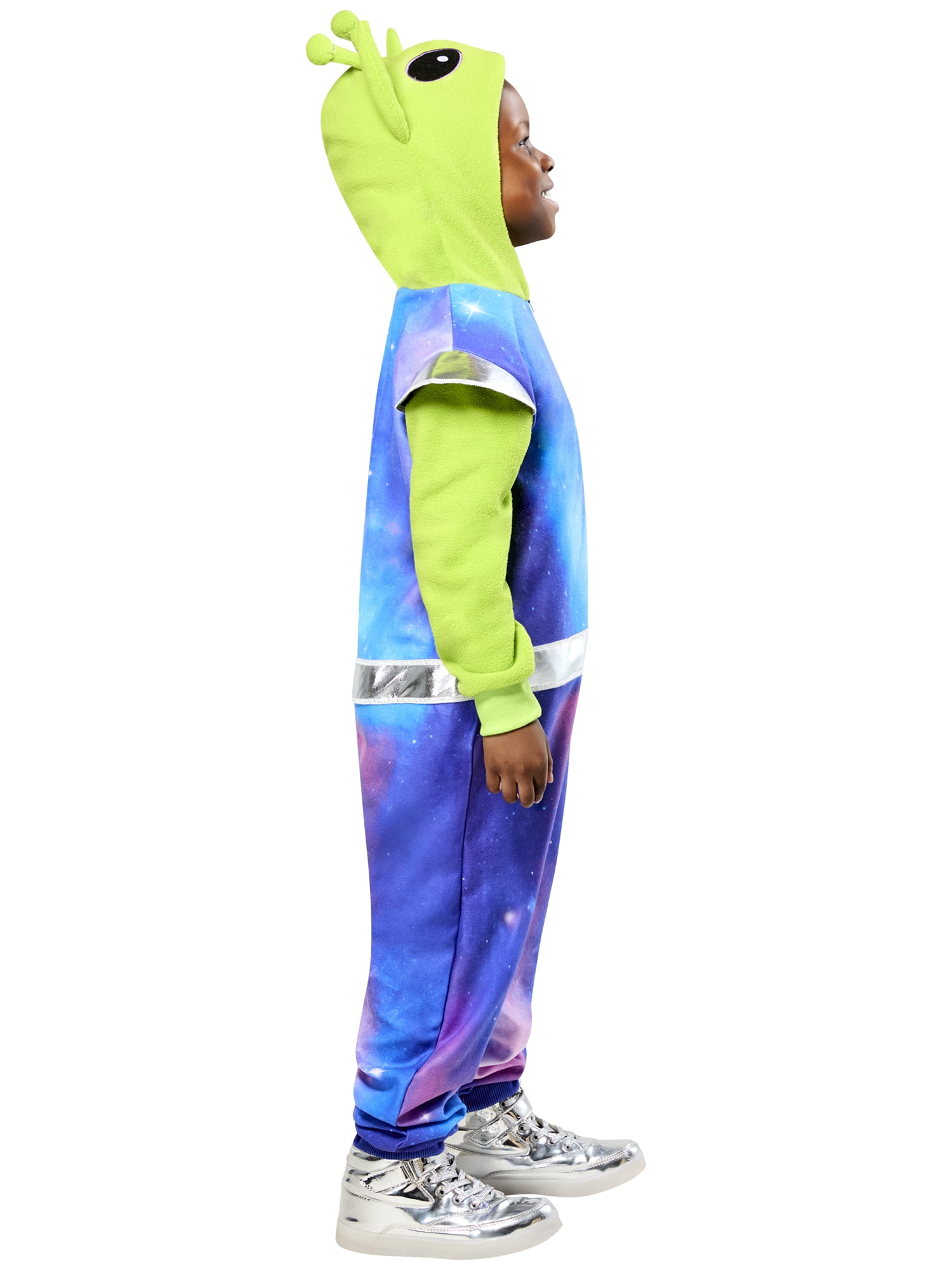 Costume Zipsters Tout-Confort d’Extraterrestre Cosmique pour Enfants par Rubies, Unisexe