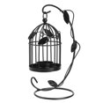 thumbnail image 2 of Modern Iron Candle Holder, Hollow Out Cage Design, Durable, for Home Decoration, 2 of 8