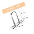 thumbnail image 4 of OULII Plated Silver Stainless Steel Juicer Cutter Holder Compatible with Electric Orange Juicer Accessories, 4 of 6