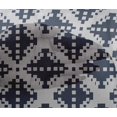 thumbnail image 4 of oneOone Viscose Chiffon Fabric Check Kasuri Print Fabric By The Yard 42 Inch Wide, 4 of 4