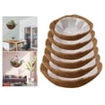 thumbnail image 3 of serony Hanging Basket Non-woven Coco Liner Planter Inserts Planting Flowers 20cm, 3 of 9