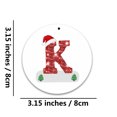 thumbnail image 1 of CEHVOM Christmas Alphabet Decorations Personalized For Gift Christmas Tree Hanging Ornament DIY Creative Decorations Clearance, 1 of 2
