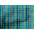 thumbnail image 3 of oneOone Cotton Cambric Fabric Madras Check Printed Craft Fabric BTY 56 Inch Wide, 3 of 3