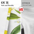 thumbnail image 3 of Lemon Fruits Kitchen Curtains Flower Leaves Window Curtains and Valances Set 36 Inch, Summer Tropical Short Tier Curtain for Kitchen, Fruit Background Small Kitchen Decor, 3 of 5