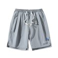 thumbnail image 2 of EOYWHK Workout Shorts Men 2025 Light Weight Athletic Shorts Summer Flat-Front Drawstring Elastic Waist Shorts Going Out, 2 of 4
