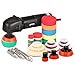 thumbnail image 3 of SPTA Mini Polishing Machine Buffer Rotary Polisher Auto Detailing Superpolish with 27Pcs Detail Polishing Pad Mix Size Kit Buffing Pad and 75mm ,100mm,140mm M14 Thread Extension shaft, 3 of 4