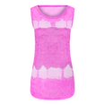 thumbnail image 4 of Dagugfen Débardeurs Grande Taille pour Femmes Confortables Légers Sans Manches Amples à Blocs de Couleur Col Rond Mode, 4 of 6