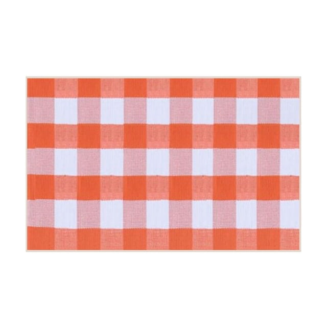 Yhmxh Fall Outdoor Rug Orange Plaid Outdoor Rug Hand-Woven Check Rug Layered Doormats For Front Door/Front Porch/Farmhouses/Entryway/Patio Washable Rug Anti-slip Rug Rugs for Living Room Outdoor Rug